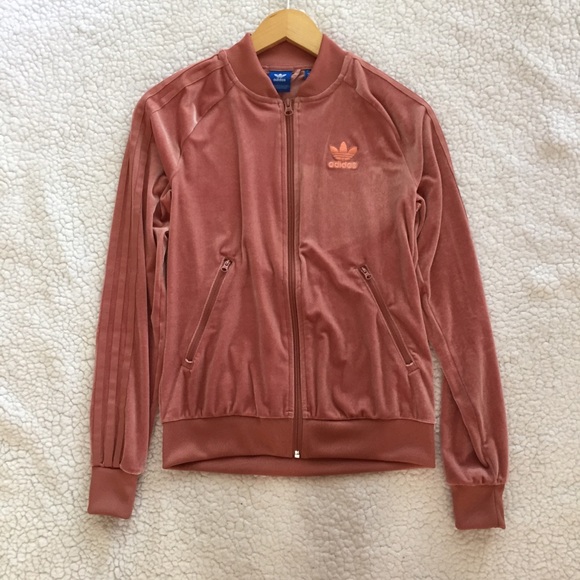 pink adidas bomber jacket